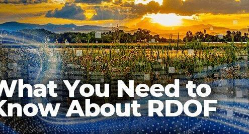 FCC Rural Digital Opportunity Fund (RDOF)