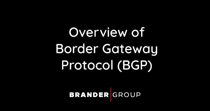 Overview of Border Gateway Protocol (BGP)