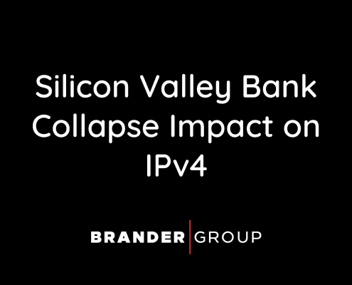 Silicon Valley Bank Collapse Impact on IPv4