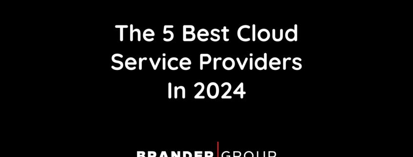 The 5 Best Cloud Service Providers In 2024