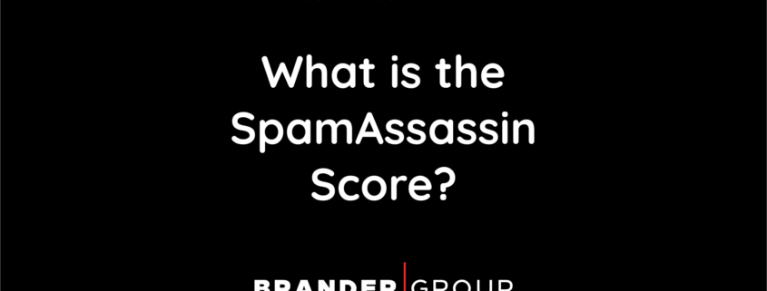 What is the SpamAssassin Score?