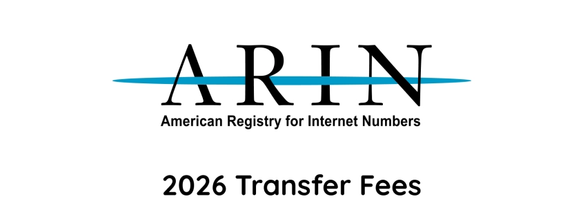 ARIN 2026 Fees - Everything You Need to Know