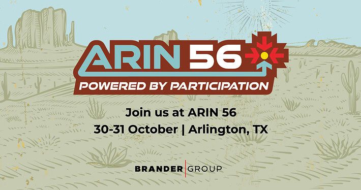 brander group at arin 56
