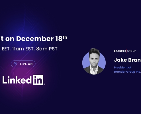 Jake Brander at IPXO Webinar