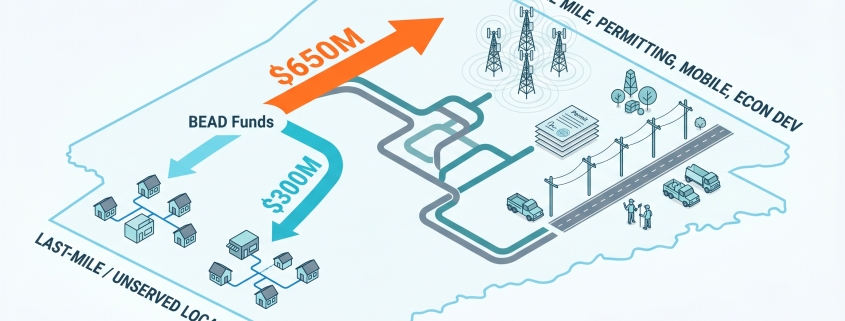 Editorial illustration for Arkansas Wants $650M of BEAD to Go Beyond Last-Mile