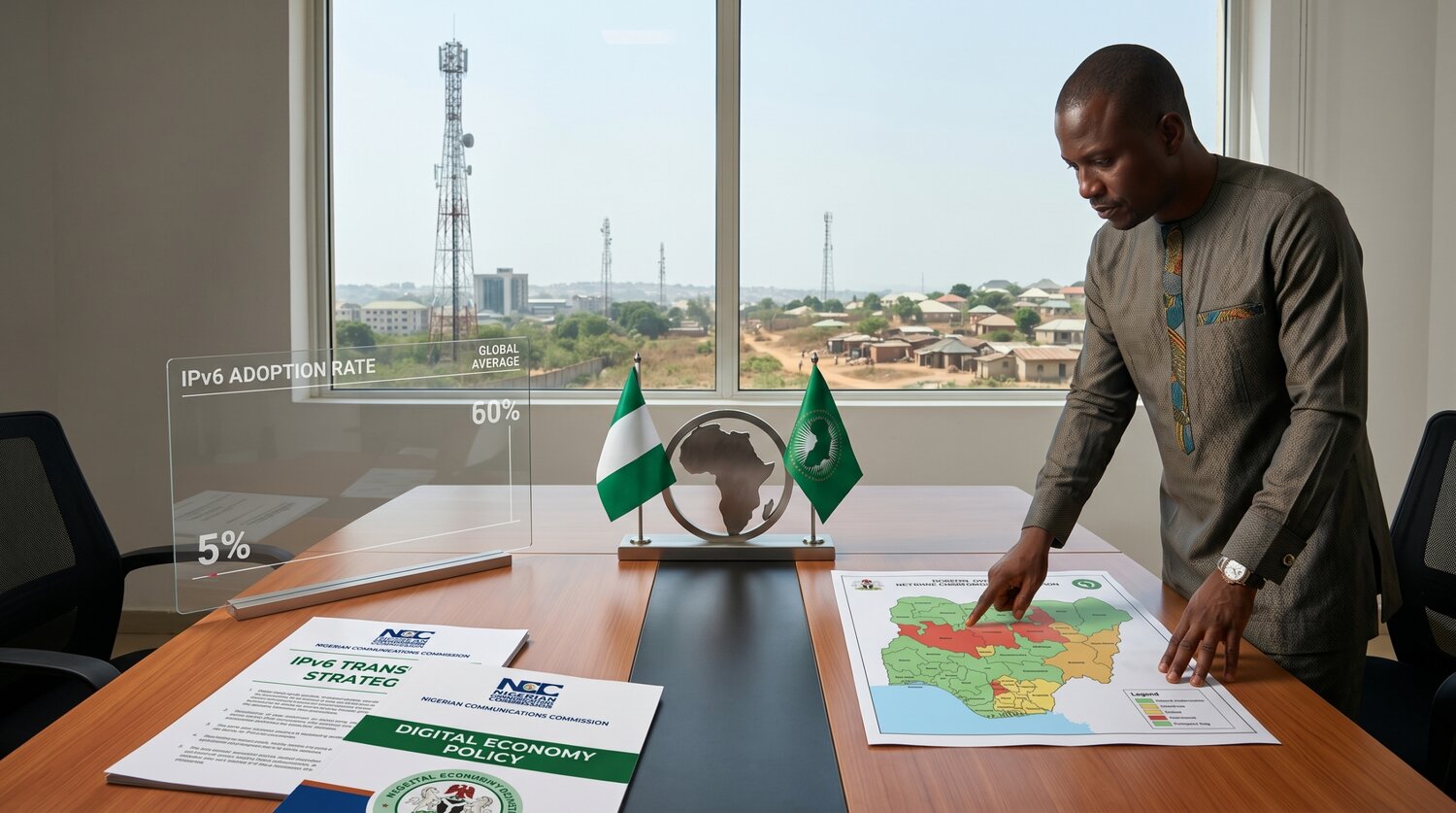 Editorial illustration for Nigeria Shows What IPv6 Delay Really Costs