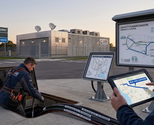 Editorial illustration for Pre-Provisioned 400G Routes Are Changing Backbone Sales